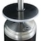 Hiland Outdoor Two-Toned Patio Heater in Stainless Steel and Black HLDS01-SSBLT - alternate 4